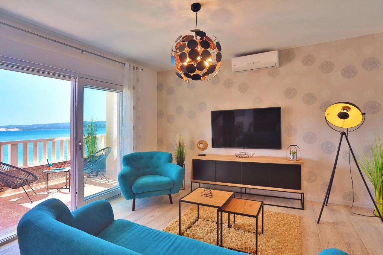 Villa Matan - Only 200M From The Sandy Beaches, Private 28M2 Pool Omiš Exteriör bild